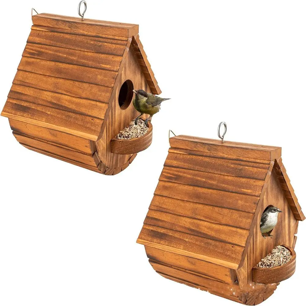 Bird Raising Tool Wooden Bird Nest Minimalist Durable Bird House Hanging Bird Cage Tree
Bird Raising Tool Wooden Bird Nest Minimalist Durable Bird House Hanging Bird Cage Tree