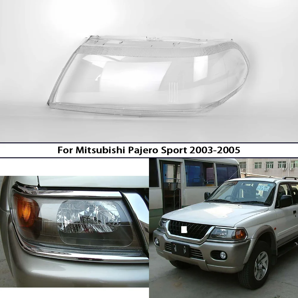 Защитный корпус передней фары, запасная часть для Mitsubishi Pajero Sport 2003-2005, прозрачная крышка фары
Защитный корпус передней фары, запасная часть для Mitsubishi Pajero Sport 2003-2005, прозрачная крышка фары