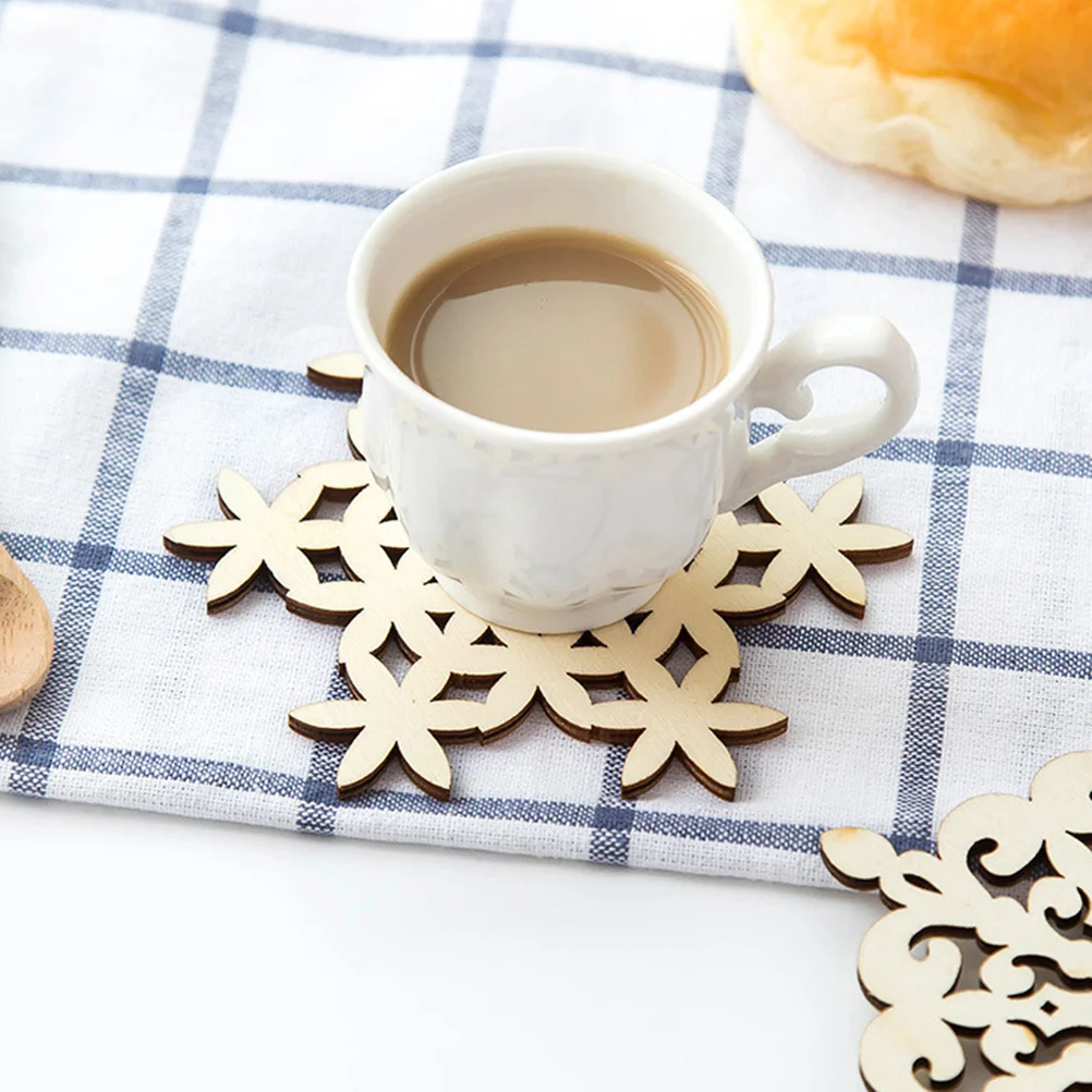 6pcs Wooden Snowflake Coasters 12Cm Hollow Cup Mats For Beer Wine Coffee Mug Wood Potholder Set Home Kitchen Party Gift
6pcs Wooden Snowflake Coasters 12Cm Hollow Cup Mats For Beer Wine Coffee Mug Wood Potholder Set Home Kitchen Party Gift