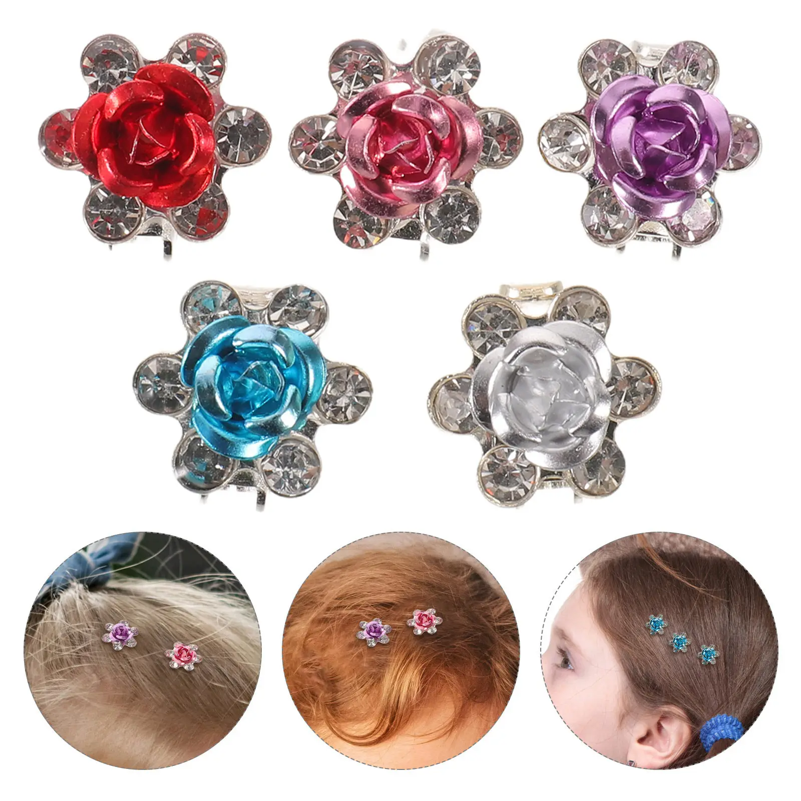 30Pcs 's Rhinestone Hair Claw Clips Mini Sparkly Non-Slip Hair Barrettes for Birthday Party Daily Wear Accessories
30Pcs 's Rhinestone Hair Claw Clips Mini Sparkly Non-Slip Hair Barrettes for Birthday Party Daily Wear Accessories