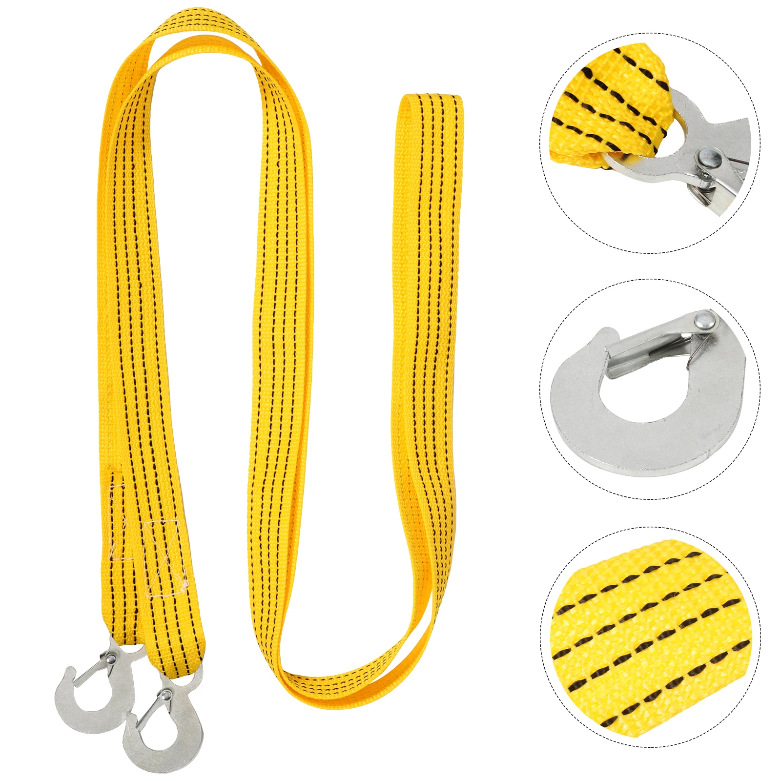 Car Trailer Rope 3M Sturdy Nylon Fluorescent Winch Rope Secure Forged Hooks SUV Truck Vibration Reduction Safe Night Use
Car Trailer Rope 3M Sturdy Nylon Fluorescent Winch Rope Secure Forged Hooks SUV Truck Vibration Reduction Safe Night Use