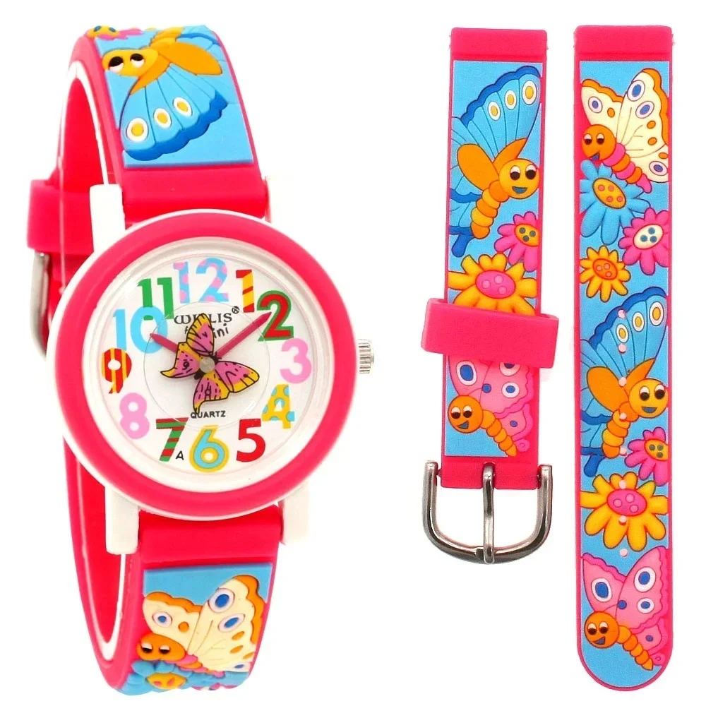 Butterfly Watches Girls 3D Watch Children Watch Fashion Cartoon Quartz Watches for Girl Boy Kids Child Gift
Butterfly Watches Girls 3D Watch Children Watch Fashion Cartoon Quartz Watches for Girl Boy Kids Child Gift