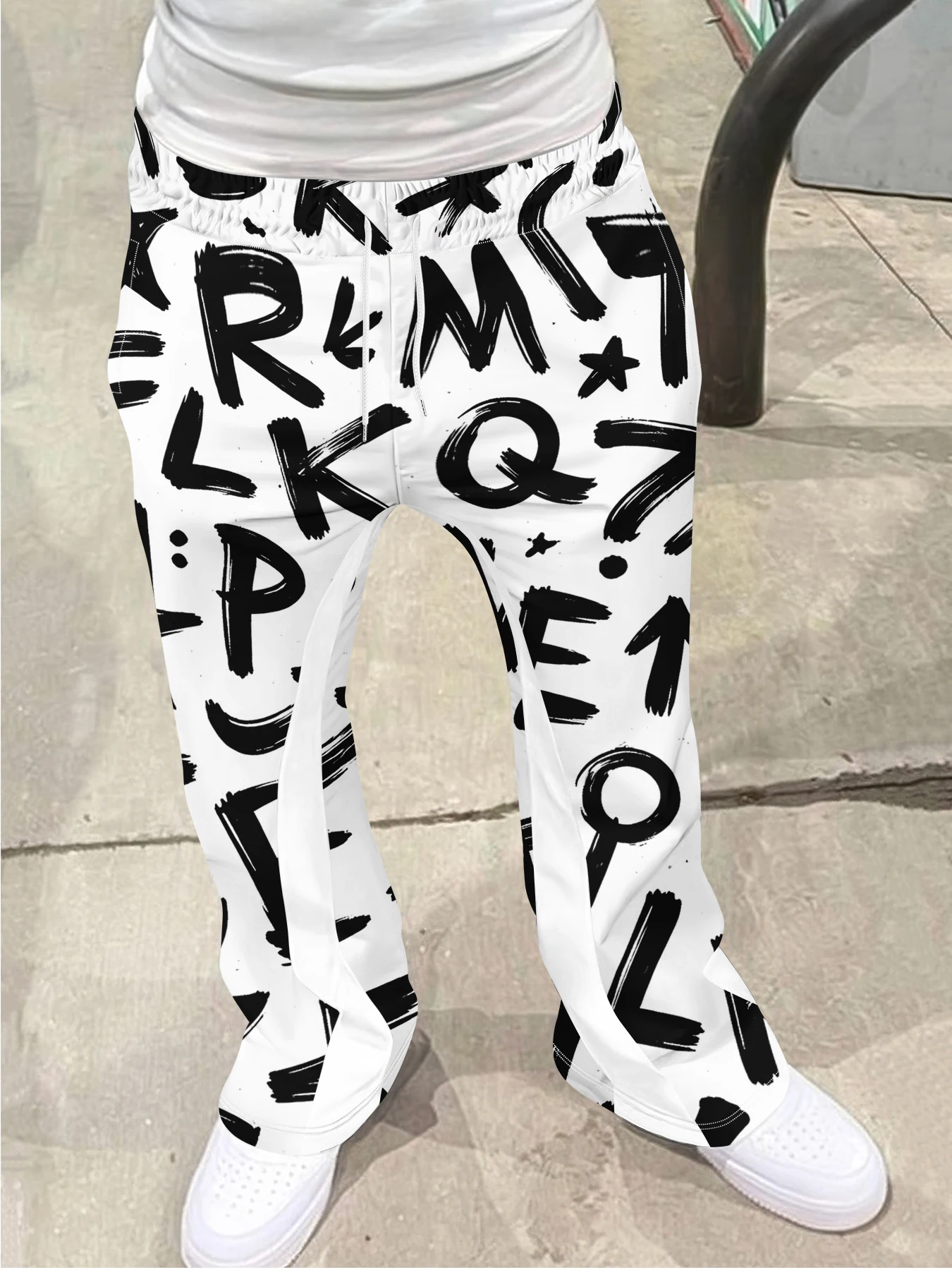Street Culture Worldwide Original Print Bell Bottom Flared Sweatpants Unisex Loose Fit Mid Waist Hip Hop Sport Casual Pants
Street Culture Worldwide Original Print Bell Bottom Flared Sweatpants Unisex Loose Fit Mid Waist Hip Hop Sport Casual Pants