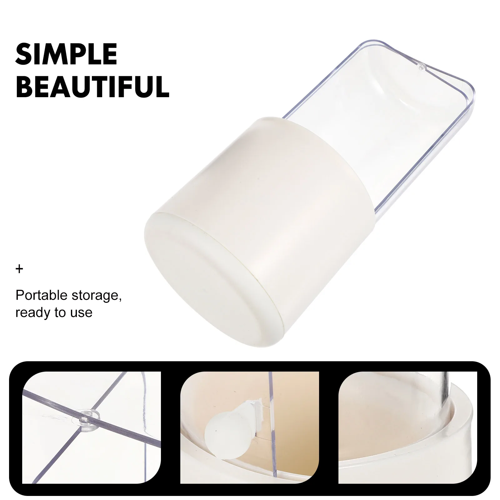 Sturdy Transparent Makeup Brush Storage Bucket Waterproof Dustproof Organizer Portable Plastic Brush Container Eyebrow
Sturdy Transparent Makeup Brush Storage Bucket Waterproof Dustproof Organizer Portable Plastic Brush Container Eyebrow