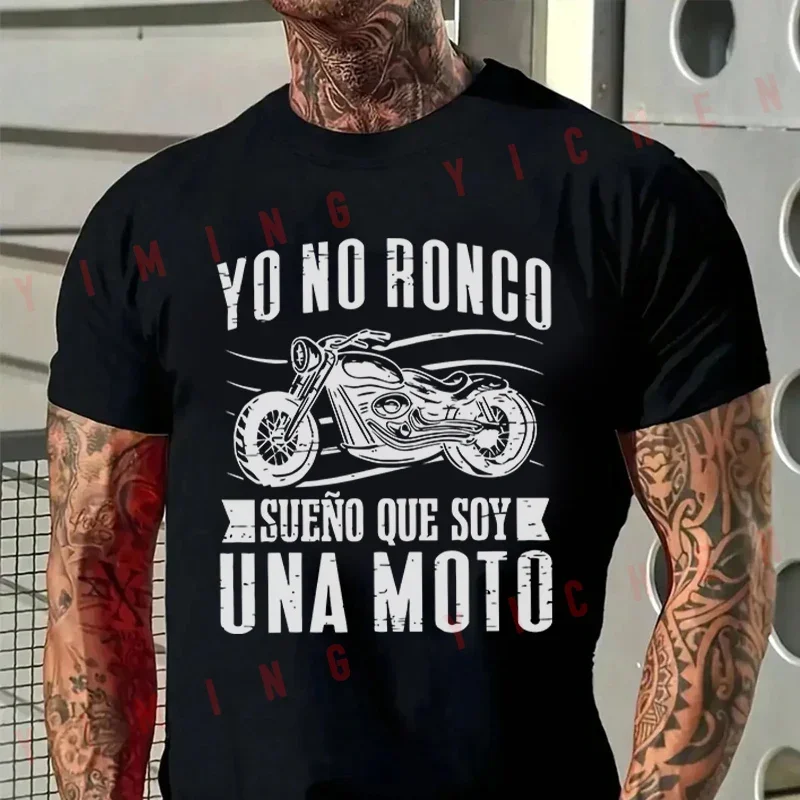 New Arrived Motorcycle Biker Spanish Sayings Dad Boyfriend Gifts Men's Casual Moto T-Shirt Cotton Short Sleeve Summer Tops
New Arrived Motorcycle Biker Spanish Sayings Dad Boyfriend Gifts Men's Casual Moto T-Shirt Cotton Short Sleeve Summer Tops