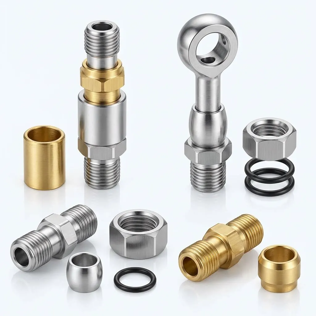 For Magura MT Series Brake Olive Barb Kit For MT2 MT4 MT6 MT8 Hydraulic Systems Straight Banjo Fitting Sets With Pressure Screws
For Magura MT Series Brake Olive Barb Kit For MT2 MT4 MT6 MT8 Hydraulic Systems Straight Banjo Fitting Sets With Pressure Screws