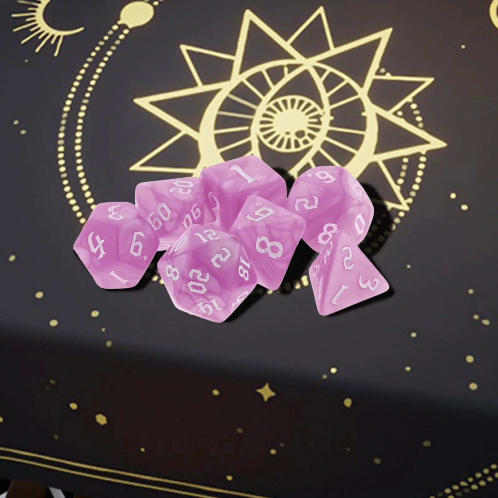 Acrylic Polyhedral Dices Different Numbers Engraved Multi-faceted Funny Gifts, Mini Portable Game Playing Accessories
Acrylic Polyhedral Dices Different Numbers Engraved Multi-faceted Funny Gifts, Mini Portable Game Playing Accessories