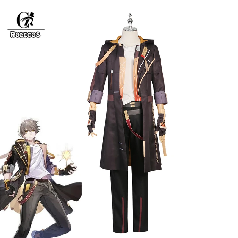 ROLECOS Game Honkai Star Rail Trailblazer Male Protagonist Cosplay Costume Men Suit Halloween Carnival Party Uniform
ROLECOS Game Honkai Star Rail Trailblazer Male Protagonist Cosplay Costume Men Suit Halloween Carnival Party Uniform