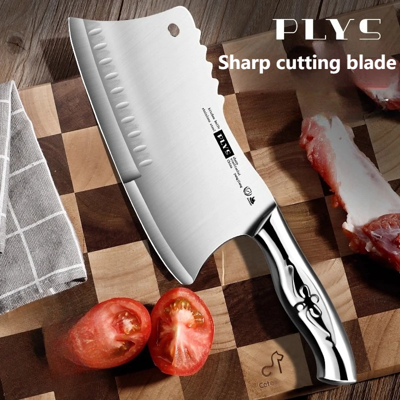 Kitchen Cleaver Dual-purpose household knife for chopping and slicing Bone-cutting knife Professional stainless steel meat cleav
Kitchen Cleaver Dual-purpose household knife for chopping and slicing Bone-cutting knife Professional stainless steel meat cleav