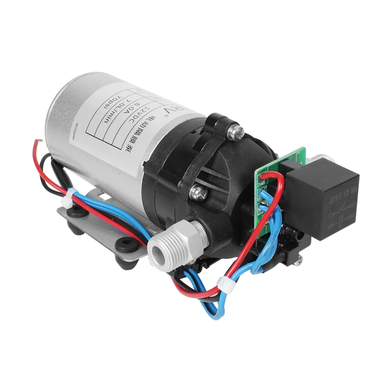 24V 70 PSI RV Marine Boat Water Pump Self-Priming Diaphragm Pump for Home Camper Van Caravan
24V 70 PSI RV Marine Boat Water Pump Self-Priming Diaphragm Pump for Home Camper Van Caravan
