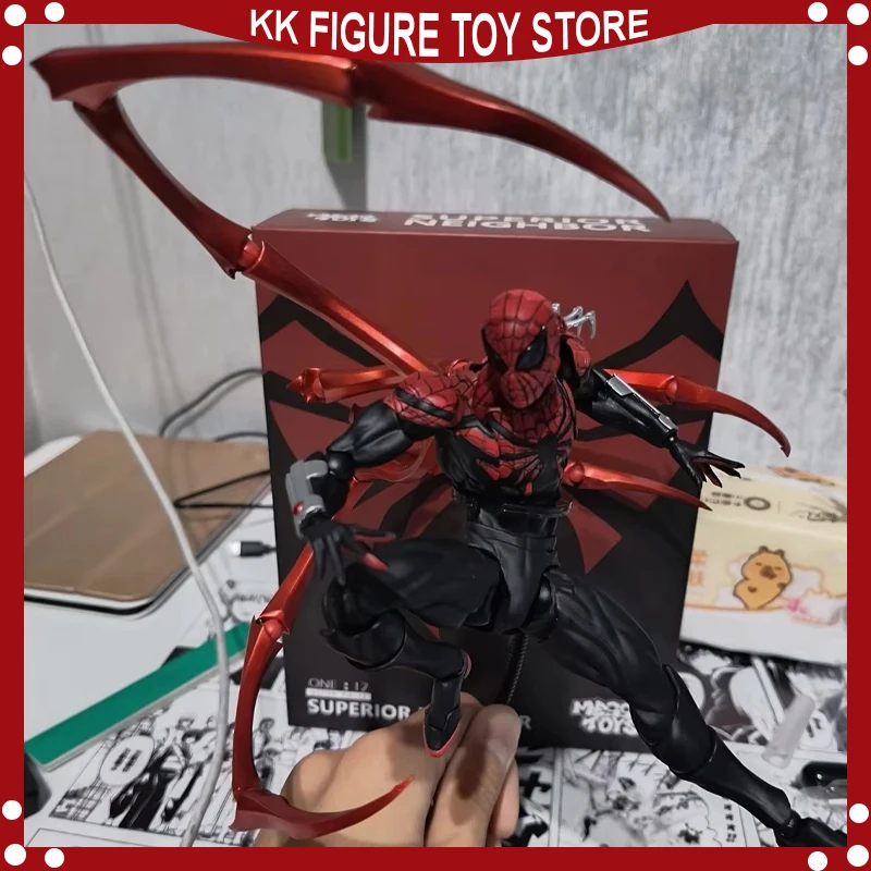 Mess Toys Superior Spider Man Ultimate Neighbor Kaine Peter Parker Messtoys Spiderman Action Figure Model doll Gifts Toys
Mess Toys Superior Spider Man Ultimate Neighbor Kaine Peter Parker Messtoys Spiderman Action Figure Model doll Gifts Toys