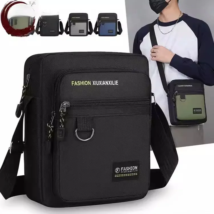 Men's Crossbody Sports Bag Small Casual Single Shoulder Bag Nylon Material Zipper Closure Comfortable Hardness Online Exclusive
Men's Crossbody Sports Bag Small Casual Single Shoulder Bag Nylon Material Zipper Closure Comfortable Hardness Online Exclusive