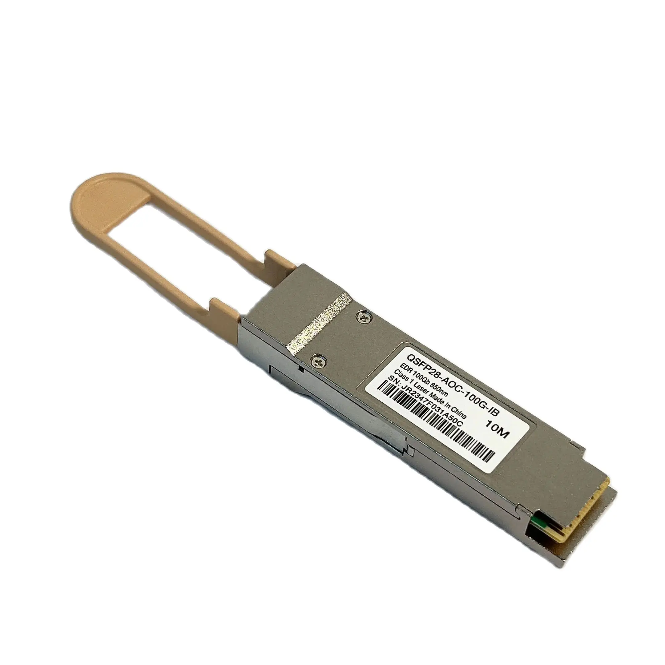For Mellanox QSFP28-AOC-100G-IB Huaiwei Compatible IB Ethernet Supportable Optical Transceive Module
For Mellanox QSFP28-AOC-100G-IB Huaiwei Compatible IB Ethernet Supportable Optical Transceive Module