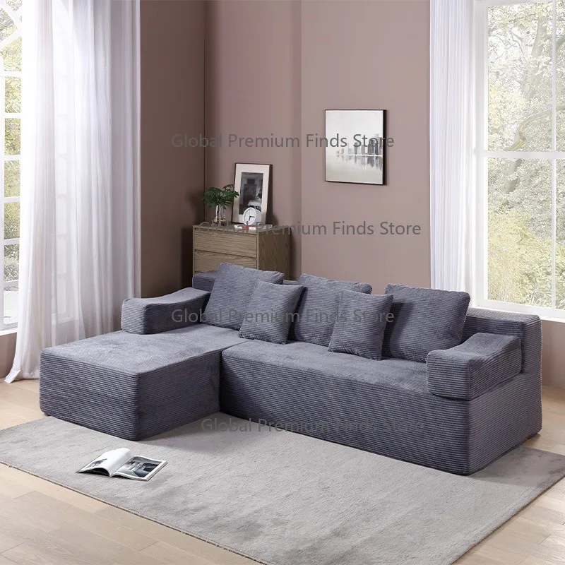 Modern Minimalist Lazy Sofa with Compressible Italian High-density Foam Compact Modular Living Room Sofa Set for Small Spaces
Modern Minimalist Lazy Sofa with Compressible Italian High-density Foam Compact Modular Living Room Sofa Set for Small Spaces