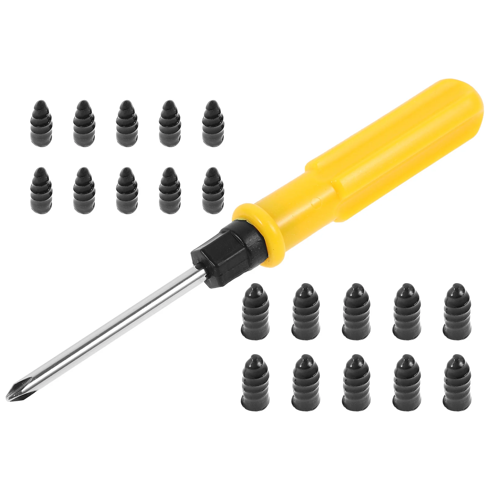 1 set 1 Set Tire Repair Kit With Rubber Screw Nails For Car Motorcycle Electric Bike Quick Fix Tools Puncture Repair Kit
1 set 1 Set Tire Repair Kit With Rubber Screw Nails For Car Motorcycle Electric Bike Quick Fix Tools Puncture Repair Kit