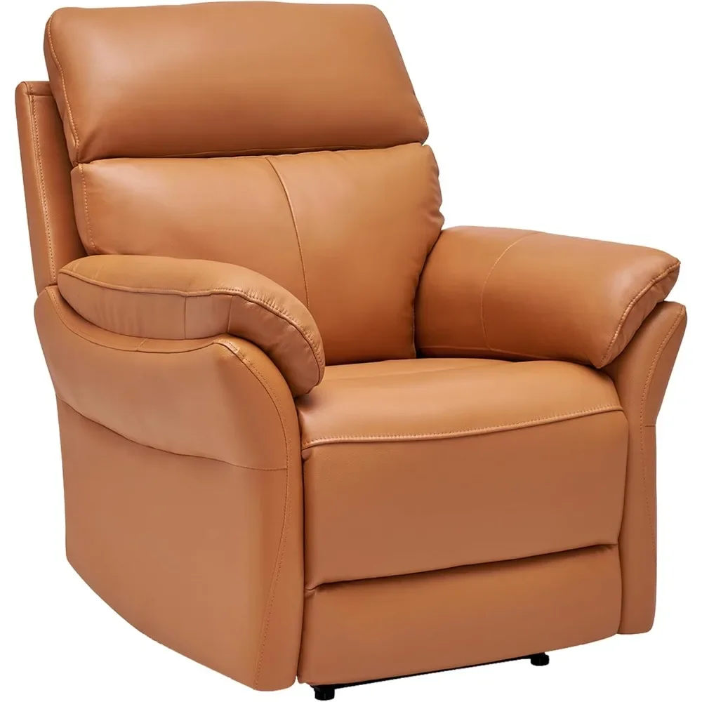 Genuine Leather Recliner Chair, Top Grain Leather, Italian Water-Washing Process, Recliner Chairs for Adults, for Living Room,
Genuine Leather Recliner Chair, Top Grain Leather, Italian Water-Washing Process, Recliner Chairs for Adults, for Living Room,