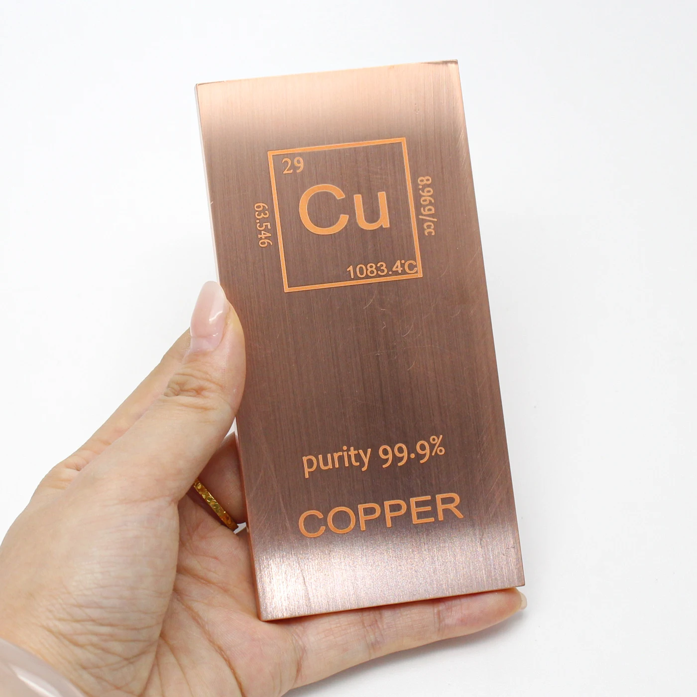 99.9% pure copper (Cu 999) | Decorative collectibles for display, crafts, and educational purposes
99.9% pure copper (Cu 999) | Decorative collectibles for display, crafts, and educational purposes