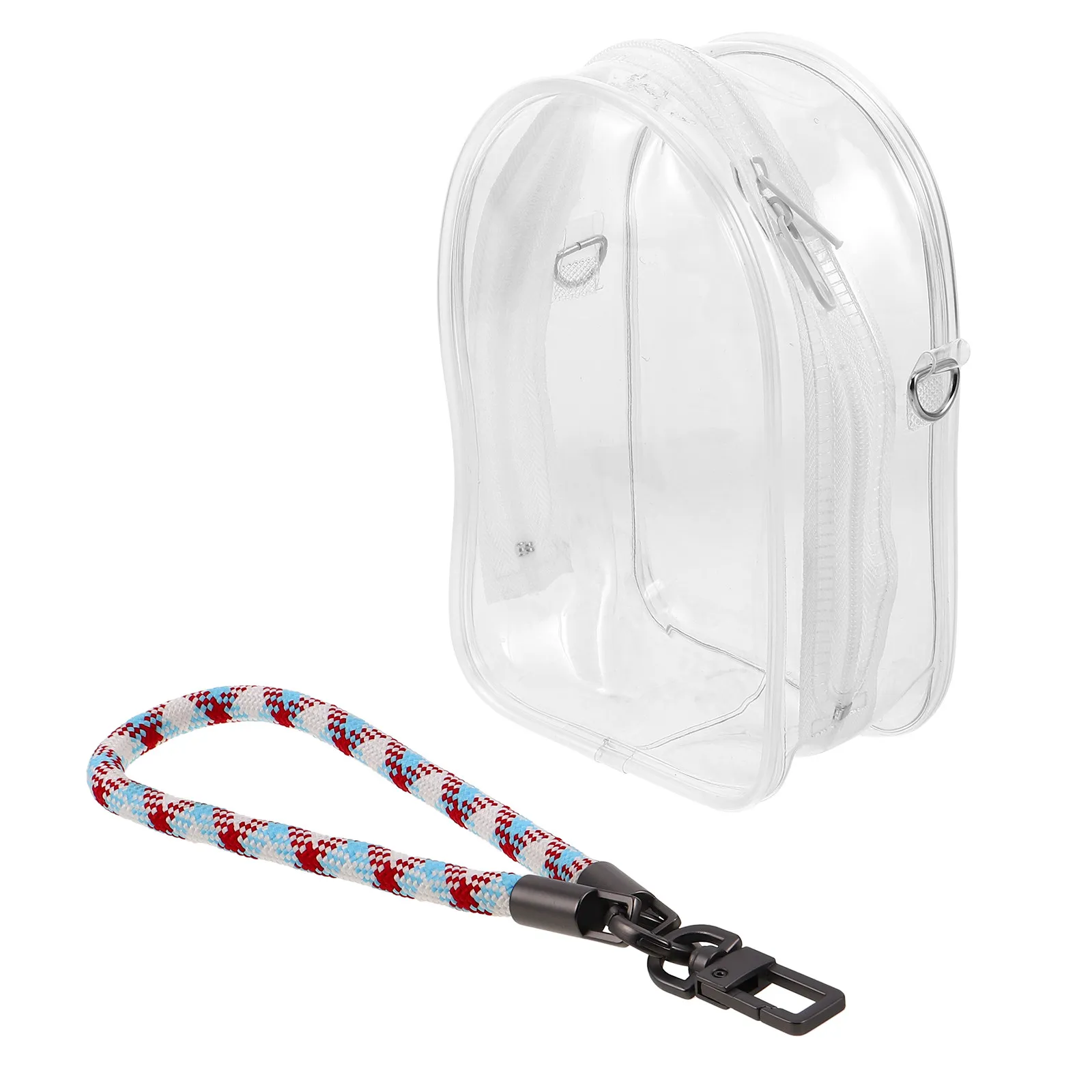 Transparent Storage Bag Clear Organizer with Smooth Zipper Portable Hanging Strap Carry Case for Figures Keys Phone Travel
Transparent Storage Bag Clear Organizer with Smooth Zipper Portable Hanging Strap Carry Case for Figures Keys Phone Travel