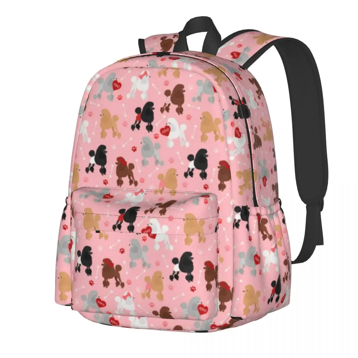 Poodle Valentine Backpack Cute Animal Print Camping Backpacks Male Custom Pattern School Bags Novelty Rucksack
Poodle Valentine Backpack Cute Animal Print Camping Backpacks Male Custom Pattern School Bags Novelty Rucksack