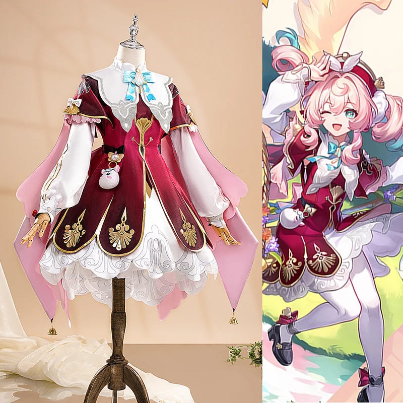 Cos Hyacinthia Косплей Костюм Игра Honkai Star Rail Костюм Аниме Новый наряд женский Красный Пышное Платье B
Cos Hyacinthia Косплей Костюм Игра Honkai Star Rail Костюм Аниме Новый наряд женский Красный Пышное Платье B