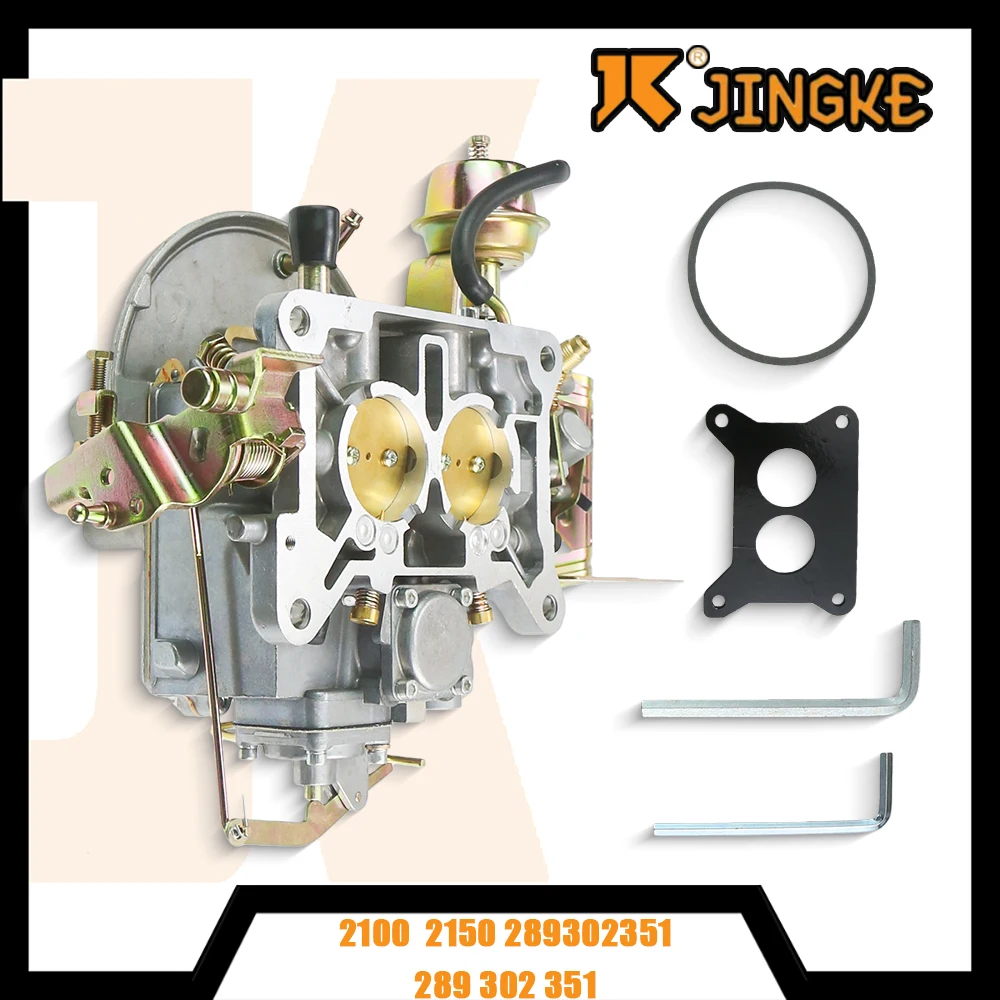2-Barrel Carburetor 2100 A800 For Ford Mustang F150 F250 1964-1978 289 302 351 Cu Add 5%-10% Horsepower
2-Barrel Carburetor 2100 A800 For Ford Mustang F150 F250 1964-1978 289 302 351 Cu Add 5%-10% Horsepower