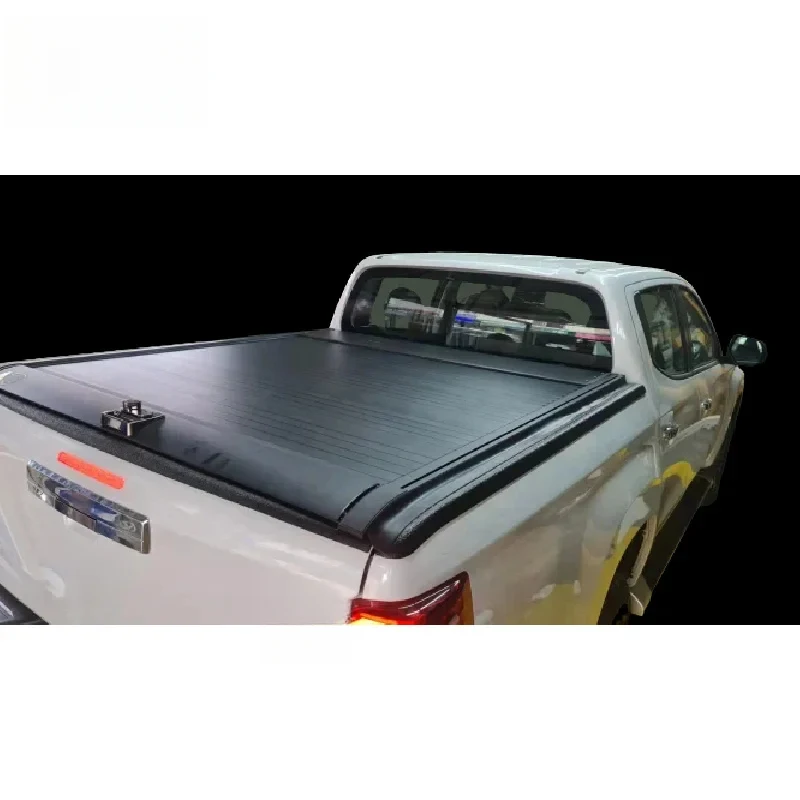 Hard Retractable Tonneau Cover With Password Lock & Sport Bar Pickup Truck Bed Accessory
Hard Retractable Tonneau Cover With Password Lock & Sport Bar Pickup Truck Bed Accessory