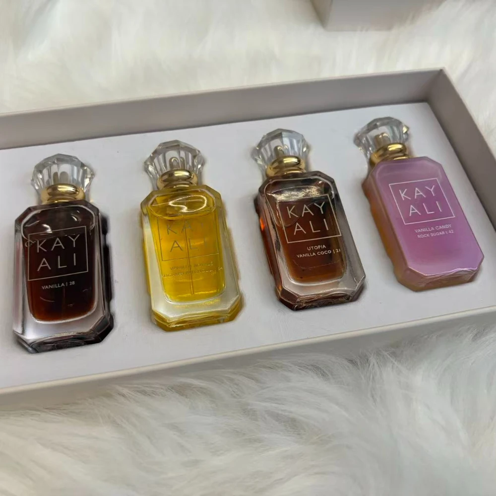 40ml Mini Perfume Set 4x10ml Vanilla Coconut Candy Floral Eau De Parfum Travel Gift Set Sweet Long Lasting Fragrance Women
40ml Mini Perfume Set 4x10ml Vanilla Coconut Candy Floral Eau De Parfum Travel Gift Set Sweet Long Lasting Fragrance Women