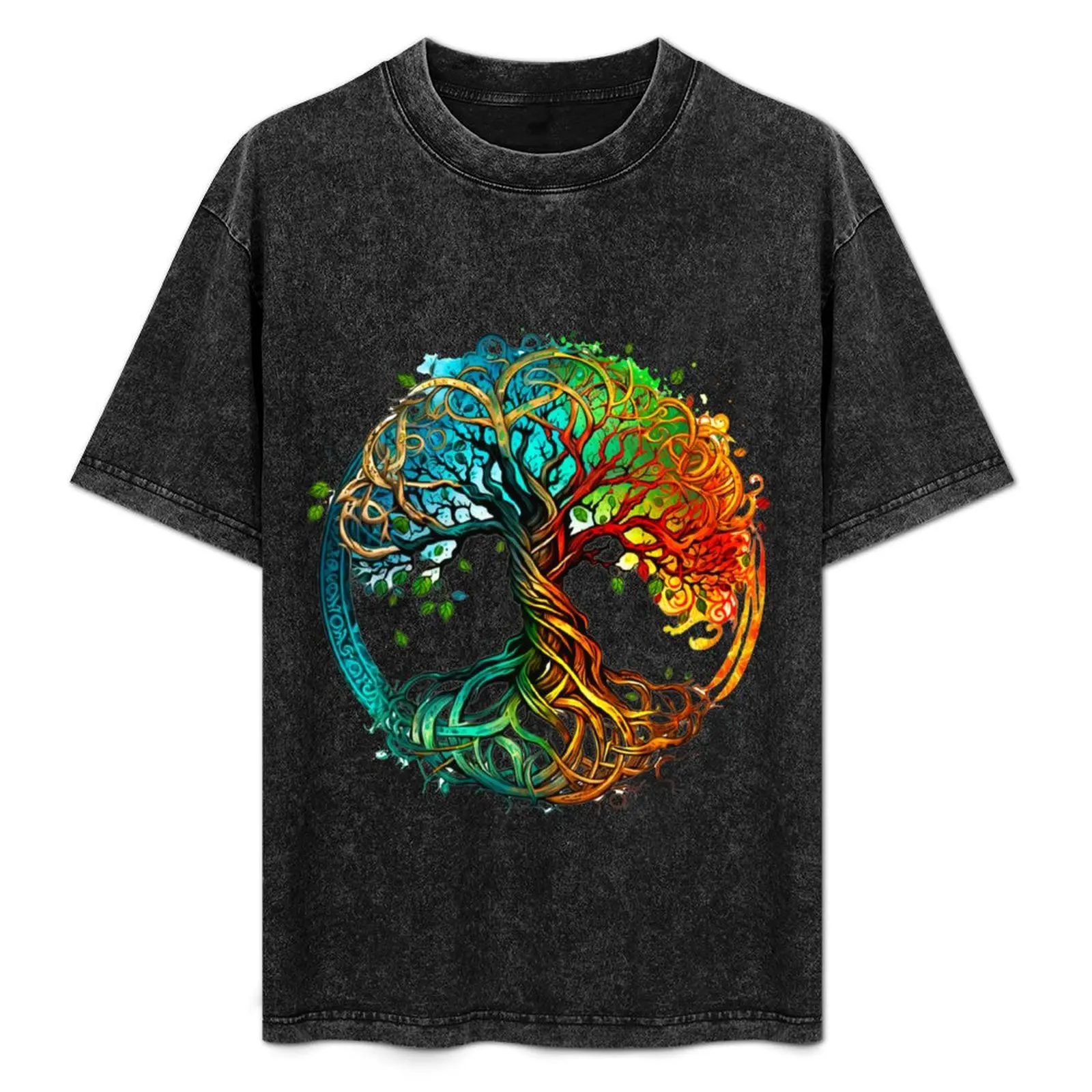Vibrant Roots of Life T-Shirt Athletic Fit Sports Short Sleeve Top
Vibrant Roots of Life T-Shirt Athletic Fit Sports Short Sleeve Top