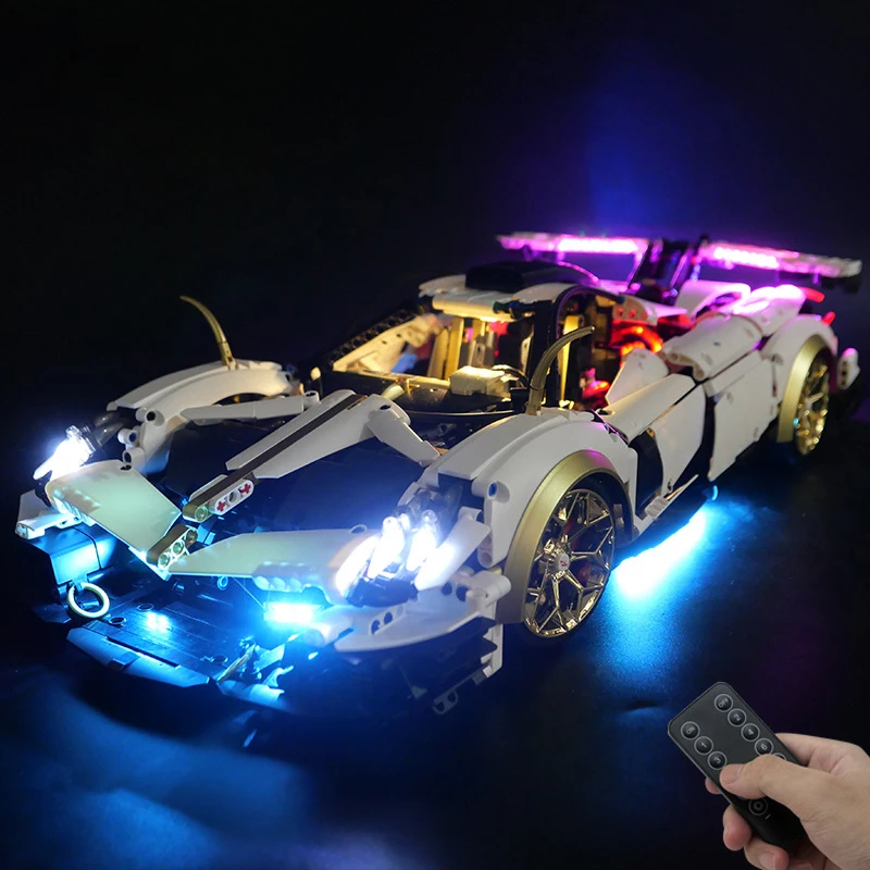 DIY LED Light Kit Hypercar Precision Light Kit Remote-Controlled LED for Carbon Fiber Supercar Display (Lights Only)
DIY LED Light Kit Hypercar Precision Light Kit Remote-Controlled LED for Carbon Fiber Supercar Display (Lights Only)