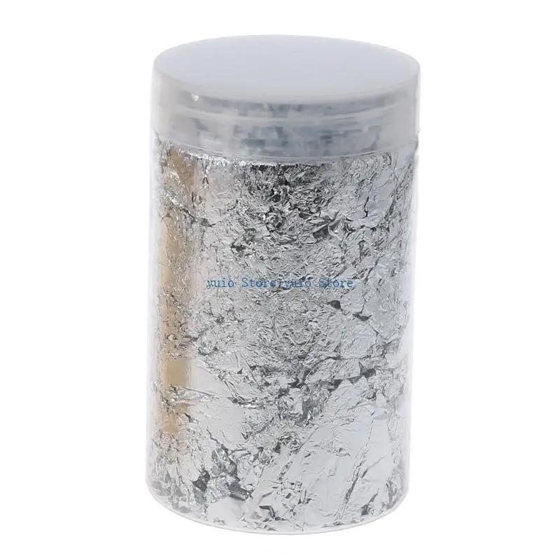 X7XB 3Colors Crushed Gold Foil Silver Foil for Diy Resin Crafts Art Decoration
X7XB 3Colors Crushed Gold Foil Silver Foil for Diy Resin Crafts Art Decoration