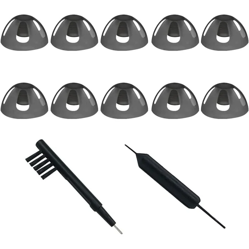 Smokey Hearing Aid Open Domes Ear tips for ReSound Sure Fit Style RIC RITE and Open Fit BTE Hearing Amplifier with Cleaning tool
Smokey Hearing Aid Open Domes Ear tips for ReSound Sure Fit Style RIC RITE and Open Fit BTE Hearing Amplifier with Cleaning tool