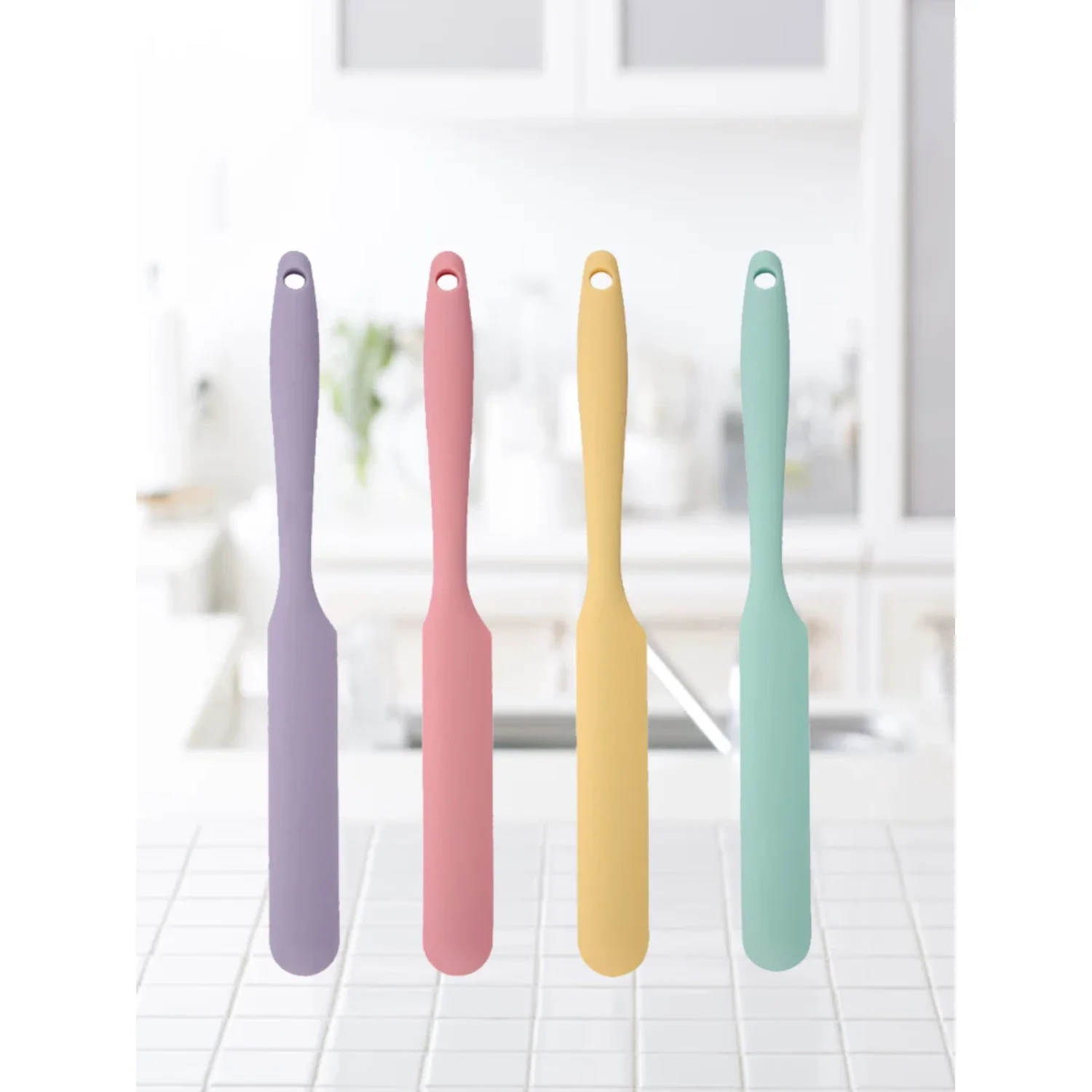 Food Grade Silicone Cream Scraper Household all-in-one Long Cake Spatula Heat-resistant Kitchen Baking Tool
Food Grade Silicone Cream Scraper Household all-in-one Long Cake Spatula Heat-resistant Kitchen Baking Tool