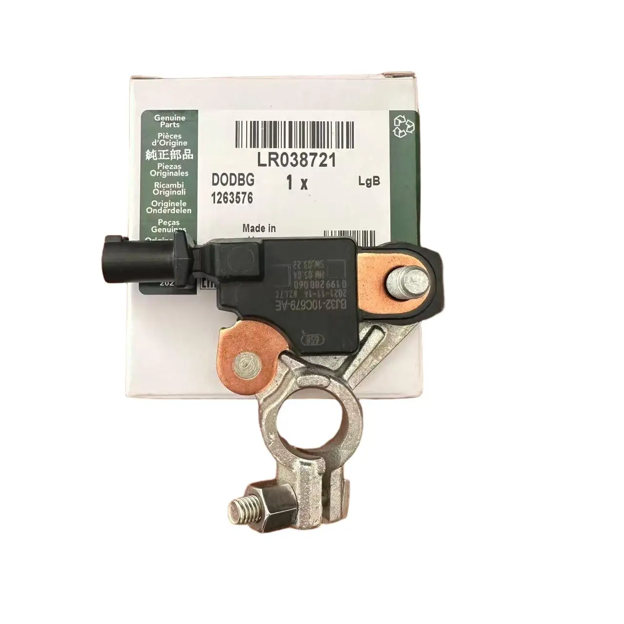 Battery Current Sensor For LAND ROVER RANGE ROVER EVOQUE SPORT OEM BJ32-10C679-AELR038720 LR038721 C2Z16597 BJ3210C679AD
Battery Current Sensor For LAND ROVER RANGE ROVER EVOQUE SPORT OEM BJ32-10C679-AELR038720 LR038721 C2Z16597 BJ3210C679AD