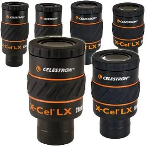Celestron X-CEL LX 2,3mm 5mm 7mm 9mm 12mm 18mm 25mm ocular 60 grados telescopio gran angular nebulosa ocular planetario 1,25"
Celestron X-CEL LX 2,3mm 5mm 7mm 9mm 12mm 18mm 25mm ocular 60 grados telescopio gran angular nebulosa ocular planetario 1,25"