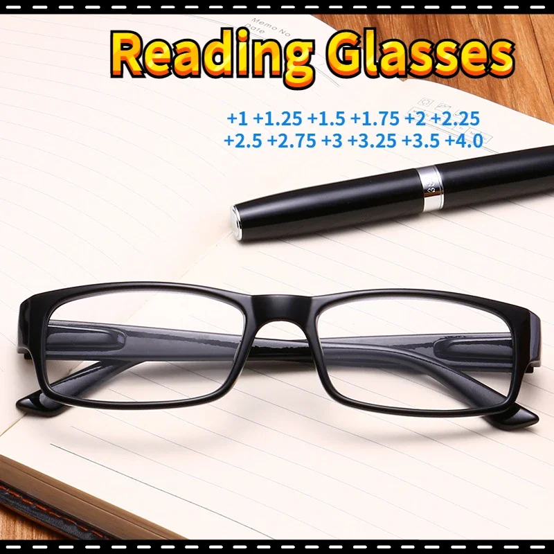 Classic Reading Glasses Unisex Anti Fatigue Presbyopia Glasses Women Men Diopter +1 1.25 1.5 1.75 2 2.25 2.5 2.75 3 3.25 3.5 4.0
Classic Reading Glasses Unisex Anti Fatigue Presbyopia Glasses Women Men Diopter +1 1.25 1.5 1.75 2 2.25 2.5 2.75 3 3.25 3.5 4.0