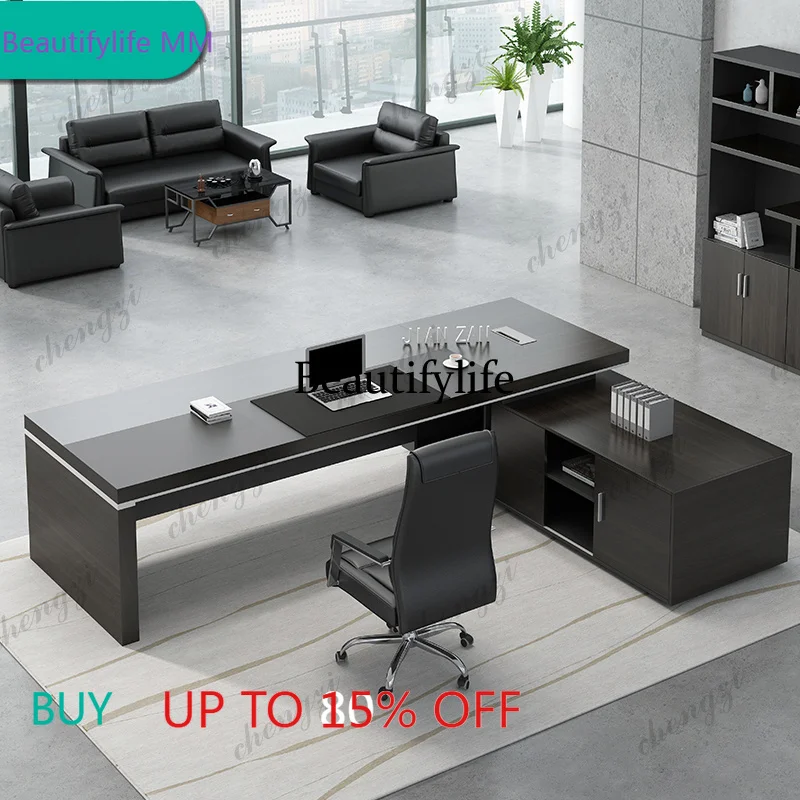 F182 Work Office Desk High End Organizer Boss modern Luxury Computer Desks Drawers L Shaped Escritorio Oficina Furniture
F182 Work Office Desk High End Organizer Boss modern Luxury Computer Desks Drawers L Shaped Escritorio Oficina Furniture