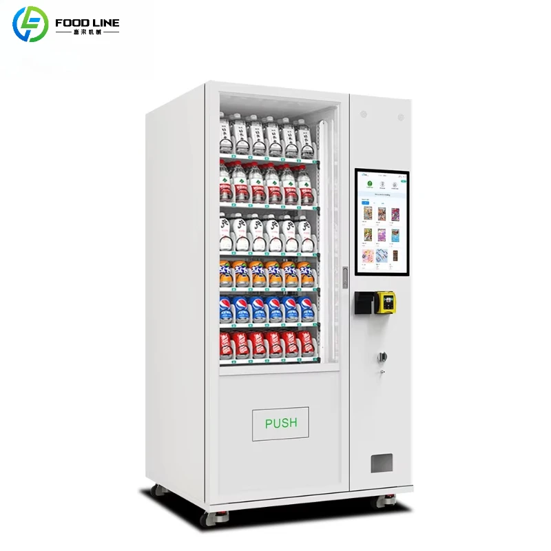 Customized Factory Price High Quality Automatic Snacks Drinks Vending Machine for Business Investment Shopping Mall
Customized Factory Price High Quality Automatic Snacks Drinks Vending Machine for Business Investment Shopping Mall