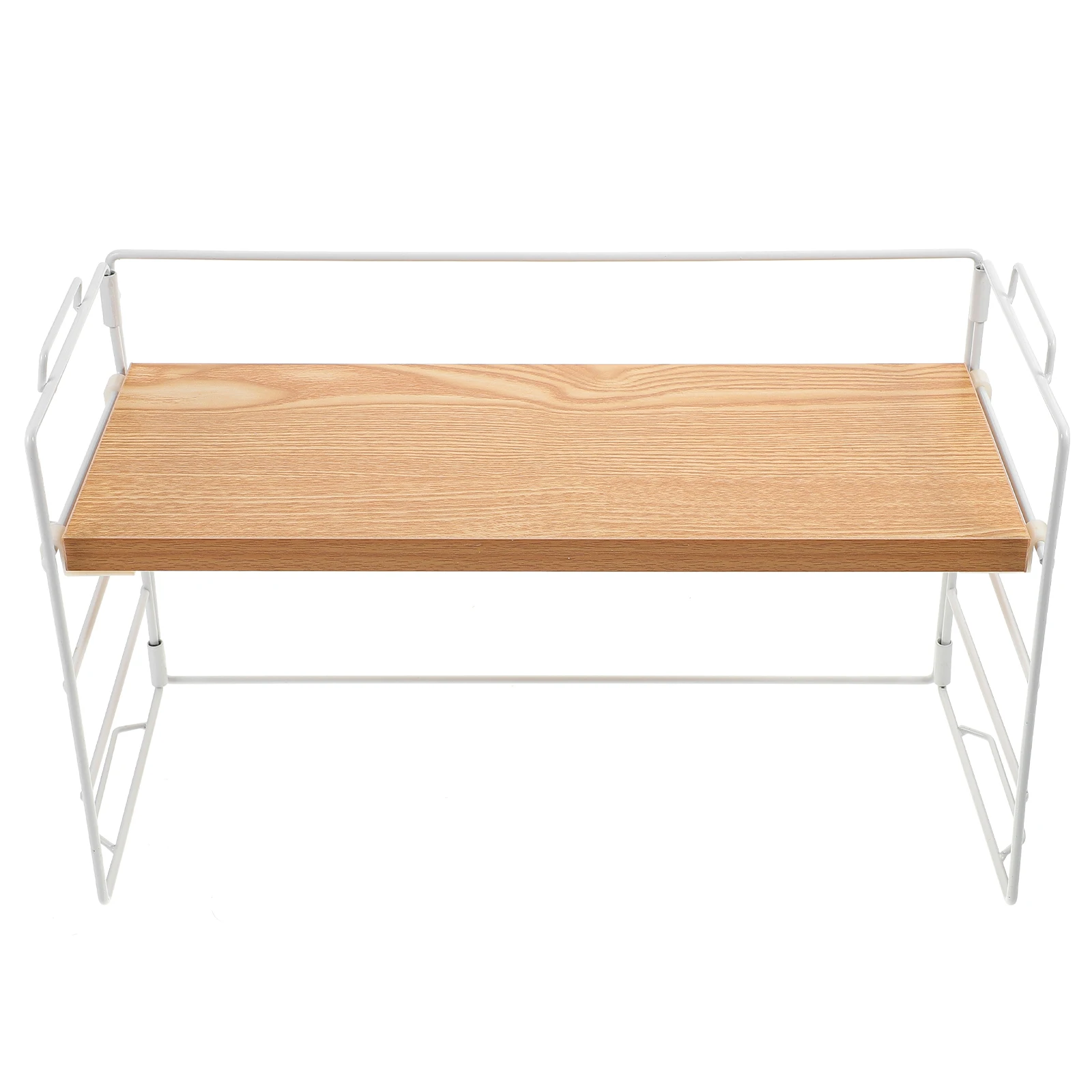 Desktop Rack 1 Layer Black Frame Wood Color Storage Shelf Desk Organizer File Holder Easy Cleaning Small Shelves
Desktop Rack 1 Layer Black Frame Wood Color Storage Shelf Desk Organizer File Holder Easy Cleaning Small Shelves