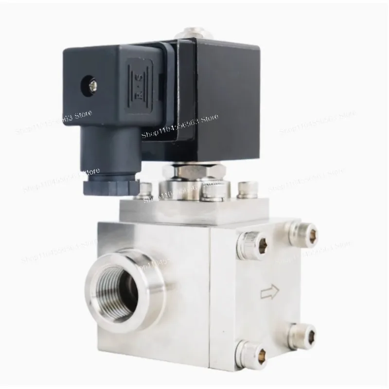 0~300 Bar Stainless Steel High Pressure Solenoid Valve Electromagnetic Valve 1/4 1/2 3/4 3/8 AC 220v 24v BSP/NPT Valvula
0~300 Bar Stainless Steel High Pressure Solenoid Valve Electromagnetic Valve 1/4 1/2 3/4 3/8 AC 220v 24v BSP/NPT Valvula