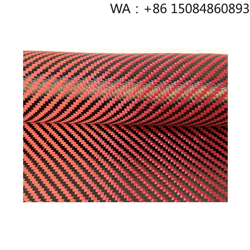 200GSM Red Aramid Black Carbon Hybrid Fabric, colorful mixed fiber cloth for personalized auto and equipment composite decoratio
200GSM Red Aramid Black Carbon Hybrid Fabric, colorful mixed fiber cloth for personalized auto and equipment composite decoratio