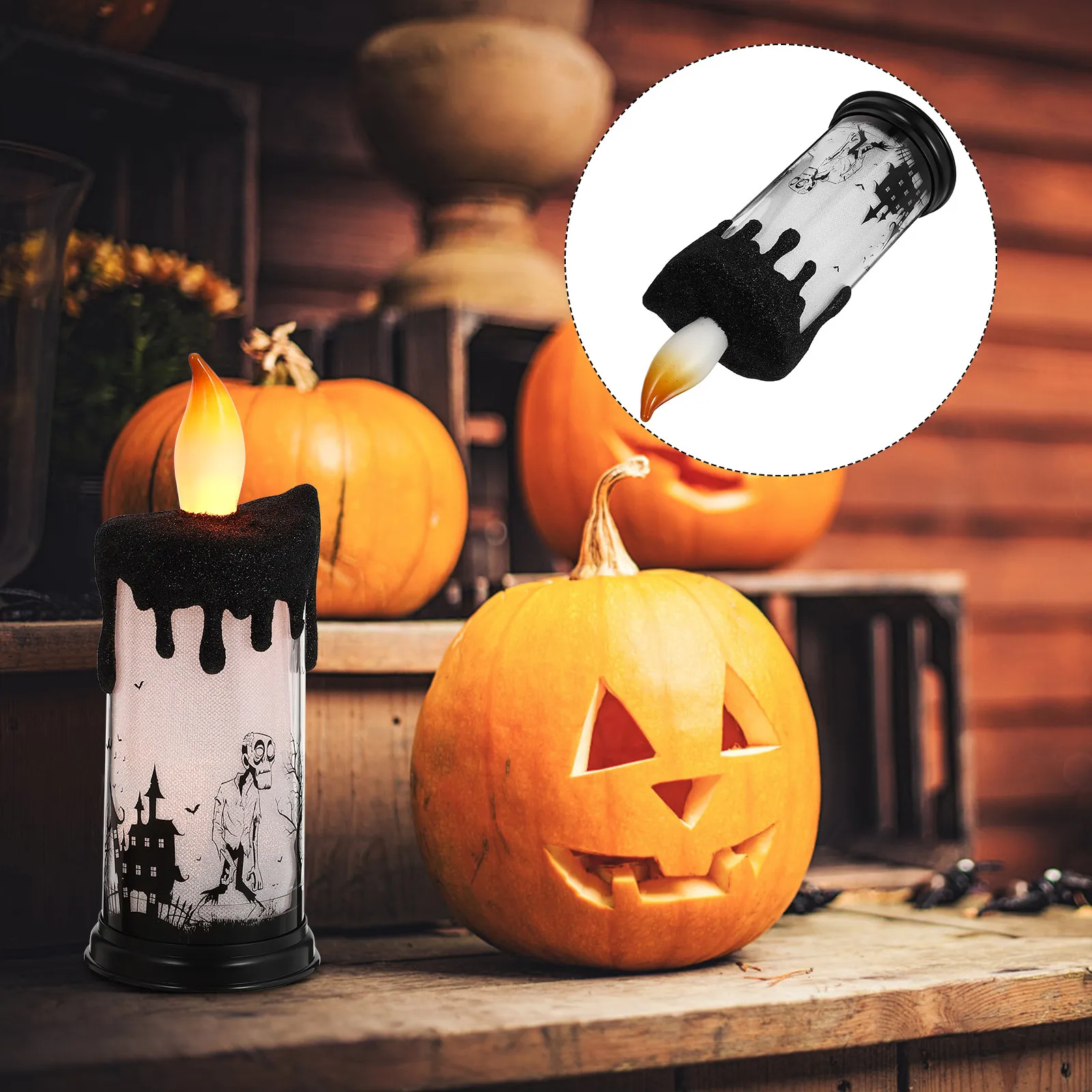 LED Electronic les Battery Powered Realistic Glowing Decoration Halloween Party Home Halloween Led C Indoor Outdoor Lights
LED Electronic les Battery Powered Realistic Glowing Decoration Halloween Party Home Halloween Led C Indoor Outdoor Lights