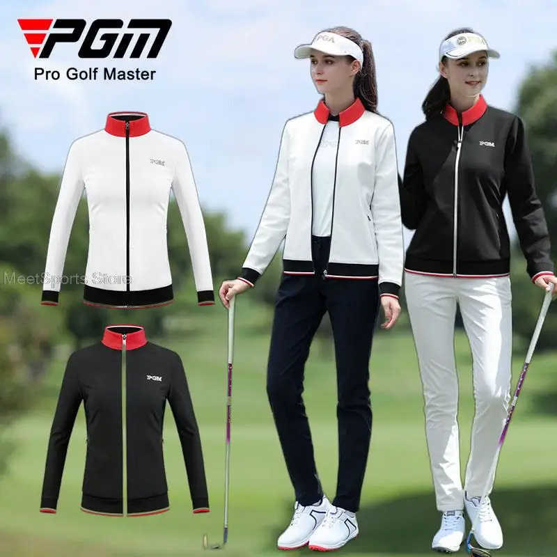 Pgm Winter Jacket Golf Coat Women'S Slim Fit Long Sleeve Coats Ladies Windproof Warm Jacket Stand Collar Full Zipper Sportswear
Pgm Winter Jacket Golf Coat Women'S Slim Fit Long Sleeve Coats Ladies Windproof Warm Jacket Stand Collar Full Zipper Sportswear