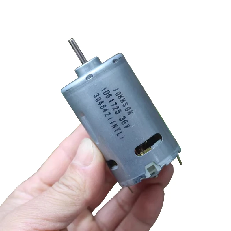 JOHNSON 1061725 RS-555 Motor DC 24V-36V 27700RPM High Speed Power Large Torque Micro 36mm Motor DIY Electric Drill Tools Engine
JOHNSON 1061725 RS-555 Motor DC 24V-36V 27700RPM High Speed Power Large Torque Micro 36mm Motor DIY Electric Drill Tools Engine