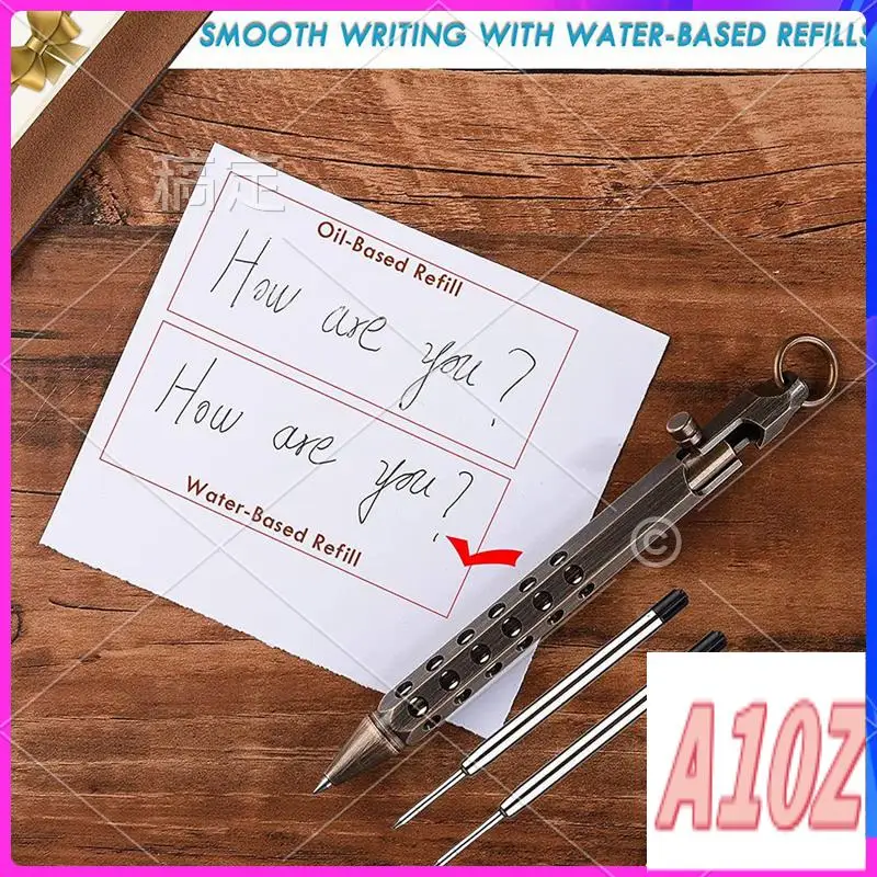 0Z-Bolt Action Pen Solid Brass Pen Metal Pen With 2 Black Ink Refills,With Present Box For Graduation,Birthday
0Z-Bolt Action Pen Solid Brass Pen Metal Pen With 2 Black Ink Refills,With Present Box For Graduation,Birthday