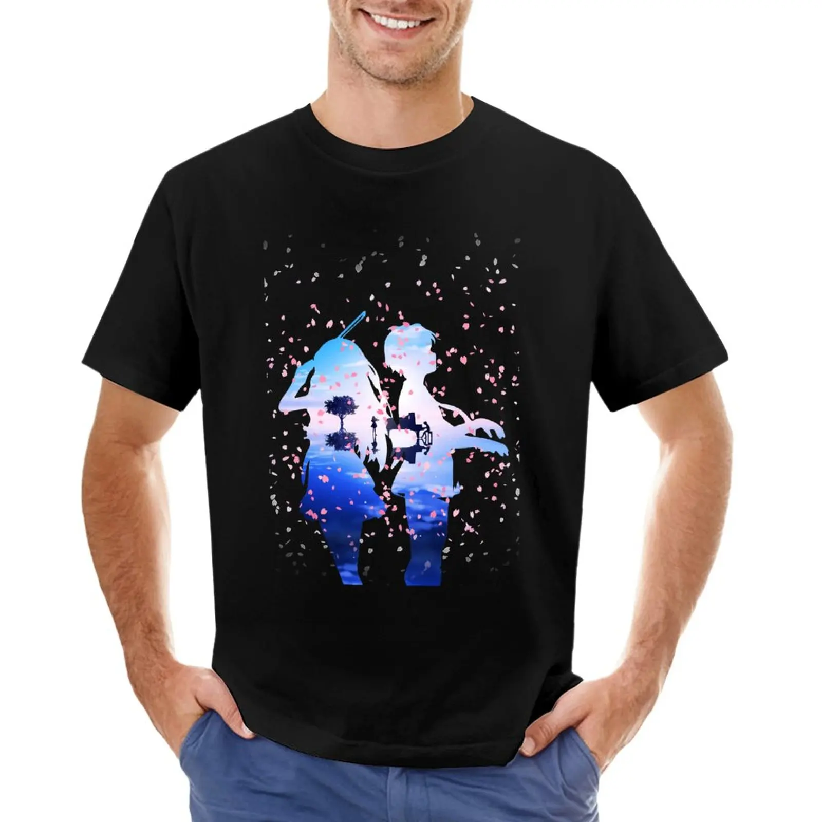 Your Lie in April Shigatsu wa Kimi no Uso Kaori & Kousei Anime Cherry Blossoms Classic T-Shirt boys whites Men's t-shirts
Your Lie in April Shigatsu wa Kimi no Uso Kaori & Kousei Anime Cherry Blossoms Classic T-Shirt boys whites Men's t-shirts