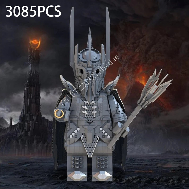 The Lord of the Ring Sauron megafigure Space War Military MOC SpaceShip Battle Model Building Blocks Architecture DIY Model Gift
The Lord of the Ring Sauron megafigure Space War Military MOC SpaceShip Battle Model Building Blocks Architecture DIY Model Gift
