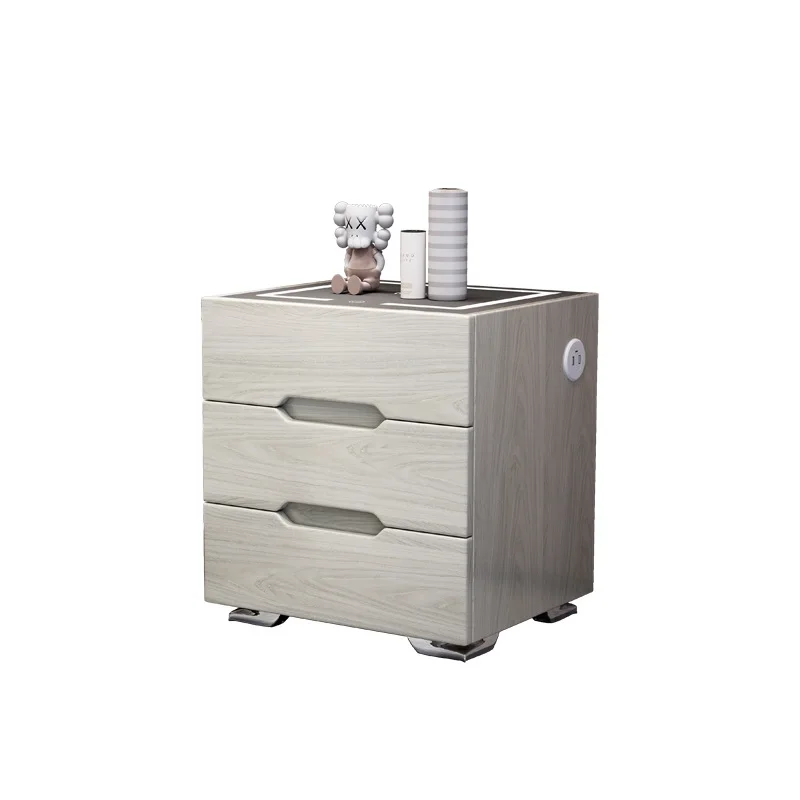 Simple Modern Bedroom Furniture Wholesale Price Solid Wood Smart Bedside Table Nightstand with Wireless Charging and Drawers
Simple Modern Bedroom Furniture Wholesale Price Solid Wood Smart Bedside Table Nightstand with Wireless Charging and Drawers