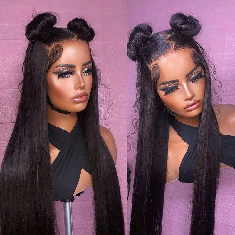13x6 HD Lace Frontal Human Hair Wig Pre Plucked 13x4 Bone Straight Human Hair Wigs For Woman Glueless Lace Front Wig
13x6 HD Lace Frontal Human Hair Wig Pre Plucked 13x4 Bone Straight Human Hair Wigs For Woman Glueless Lace Front Wig