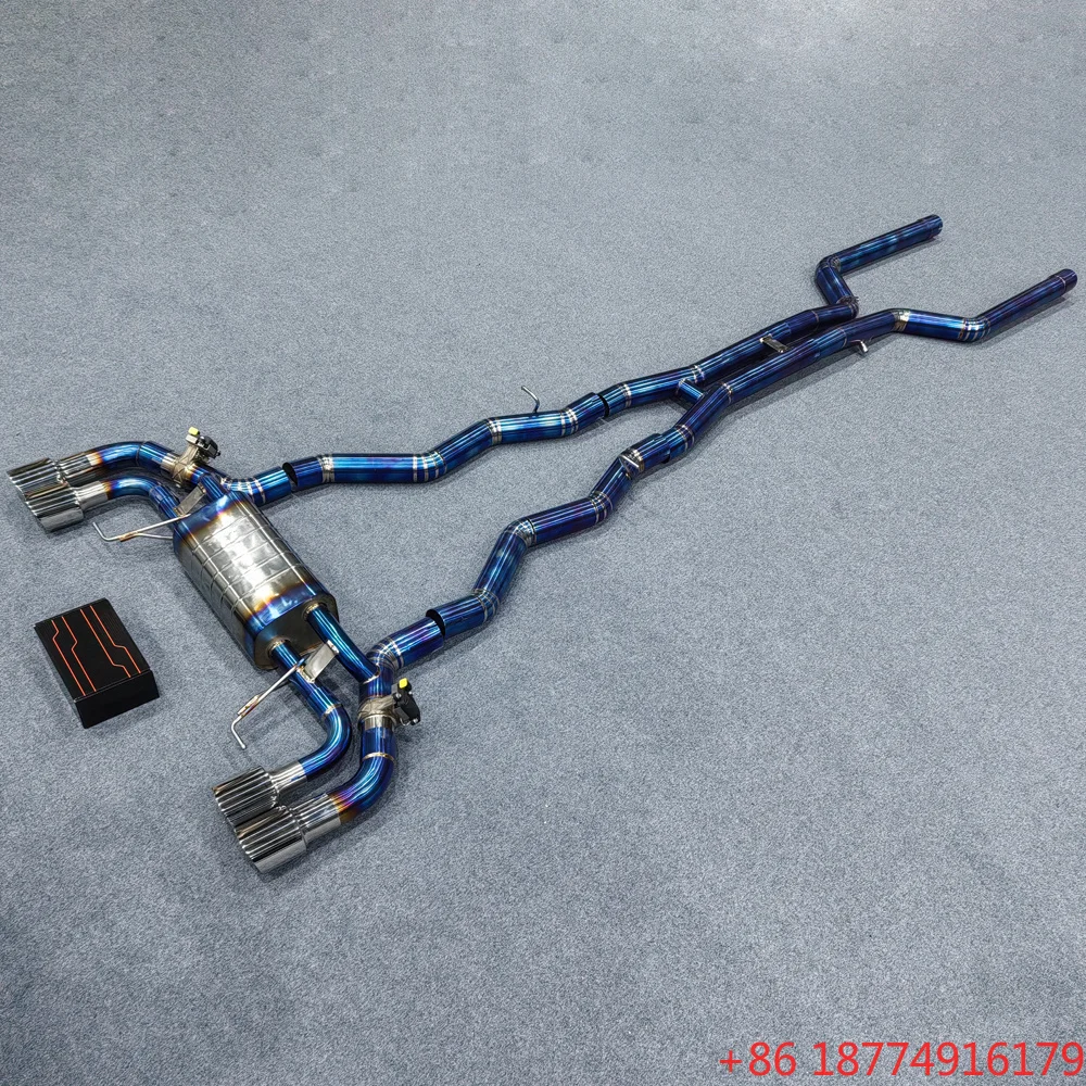 Customized Factory OEM MM Valved Catback Exhaust for M5 F90 G90 M8 F92 M850i 2018-- X/H Pipe with Muffler Valvetronic
Customized Factory OEM MM Valved Catback Exhaust for M5 F90 G90 M8 F92 M850i 2018-- X/H Pipe with Muffler Valvetronic