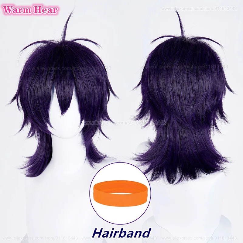 Anime Narancia Ghirga Synthetic Hair Long 42cm Dark Purple Cosplay Anime Wig Heat Resistant Hair Halloween Party Wigs + Wig Cap
Anime Narancia Ghirga Synthetic Hair Long 42cm Dark Purple Cosplay Anime Wig Heat Resistant Hair Halloween Party Wigs + Wig Cap